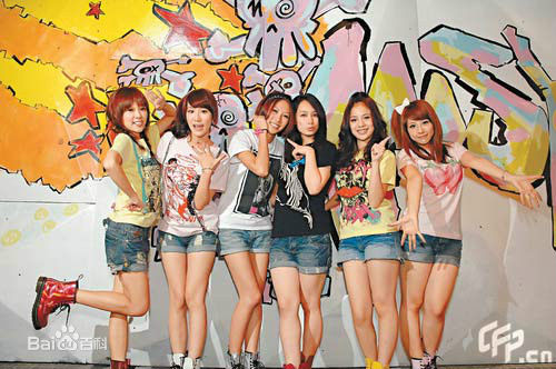 黑Gril(Hey Girl)黑Girl 6人时期团体照壁纸壁纸