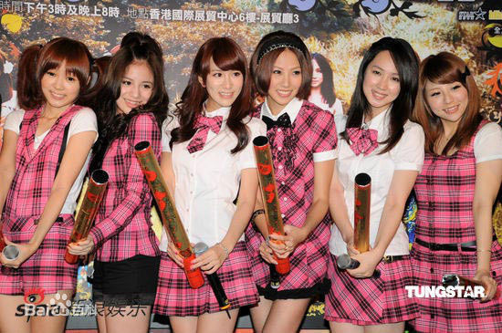 黑Gril(Hey Girl) Mini Live 2009 记者会性感图片图集