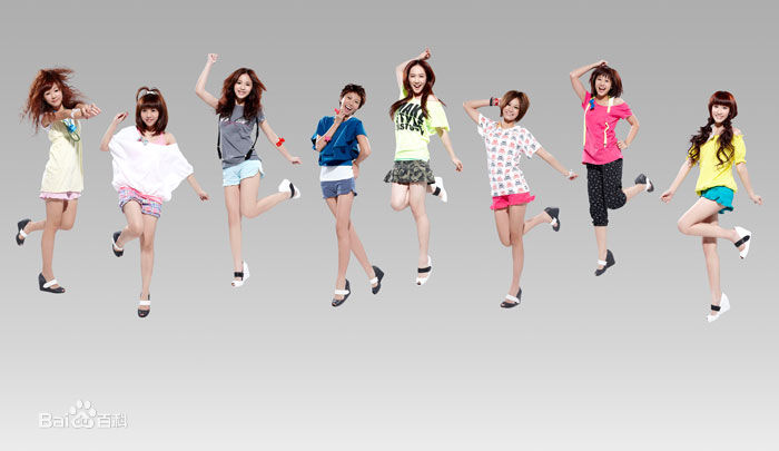 黑Gril(Hey Girl)团体照片图册