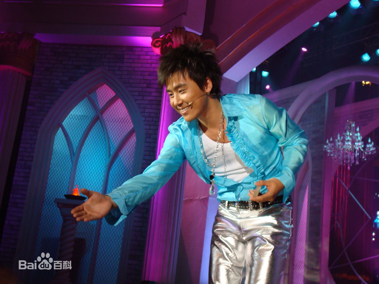 精选马可(Michael)在2007年参加《魔幻达人》中的图册