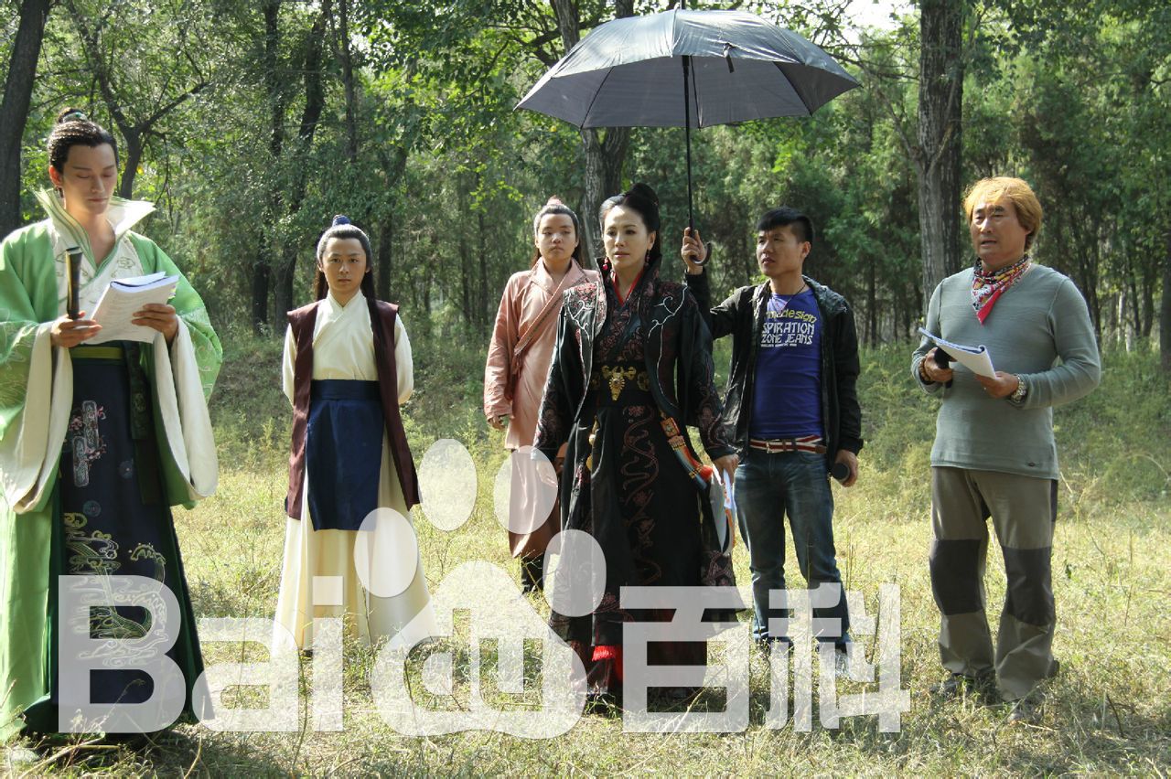 最新陈强在电视剧《兰陵王妃》现场中的壁纸