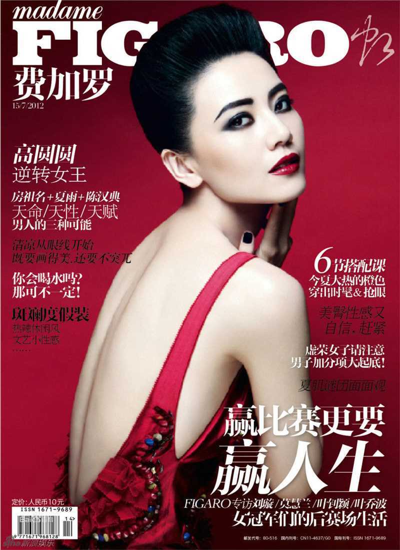 高圆圆(Gao Yuanyuan)最新杂志封面图集