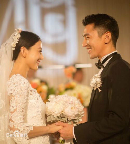 高圆圆(Gao Yuanyuan)赵又廷婚礼前后照片