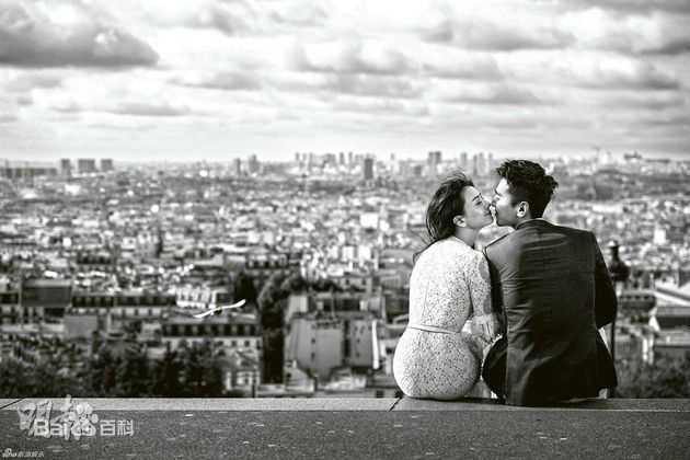 高圆圆(Gao Yuanyuan)赵又廷婚礼前后照片