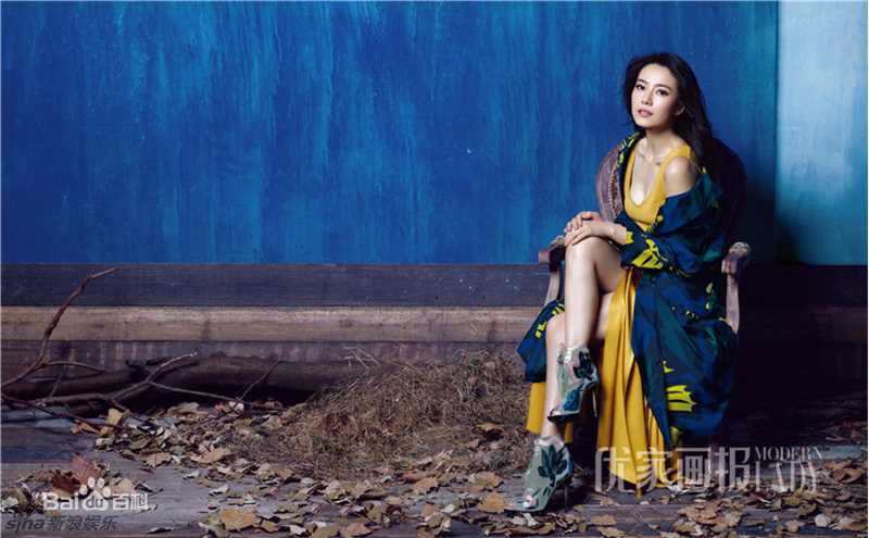 高圆圆(Gao Yuanyuan)在《优家画报》中的