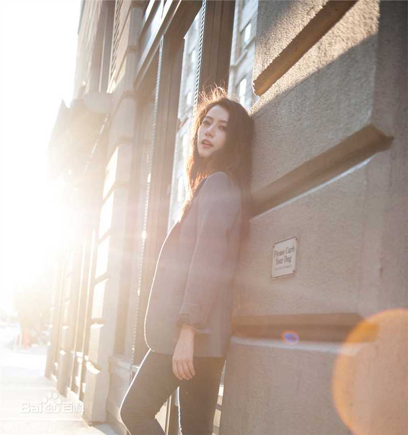 高圆圆(Gao Yuanyuan)纽约街拍素颜照壁纸