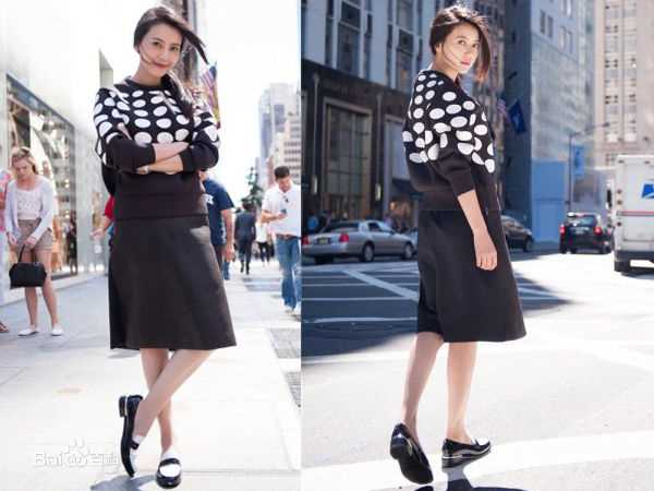 高圆圆(Gao Yuanyuan)高清纽约街头图集