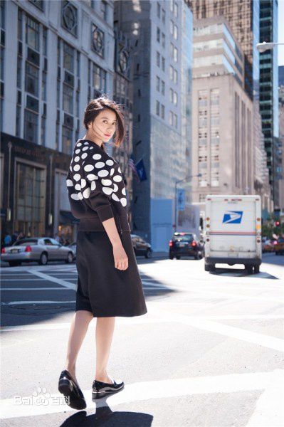 高圆圆(Gao Yuanyuan)高清纽约街头图集