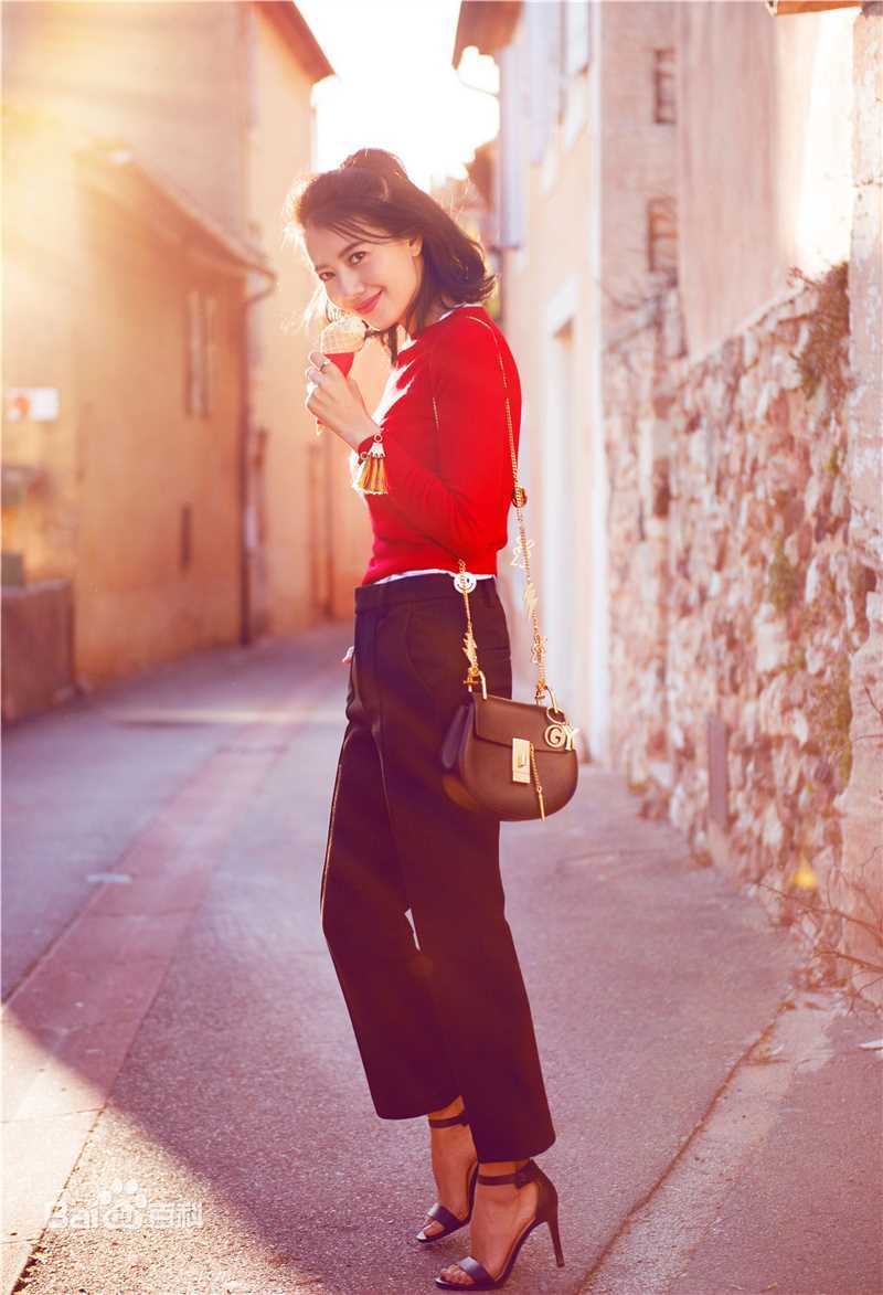 高圆圆(Gao Yuanyuan)街拍性感图片图集