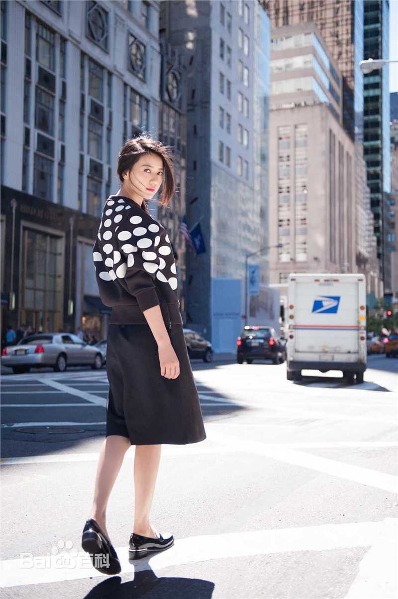 高圆圆(Gao Yuanyuan)圆漾Ondul'鞋履品前后照片