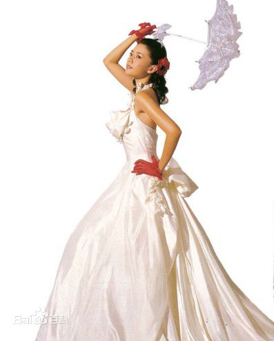 高圆圆(Gao Yuanyuan)婚纱照前后照片