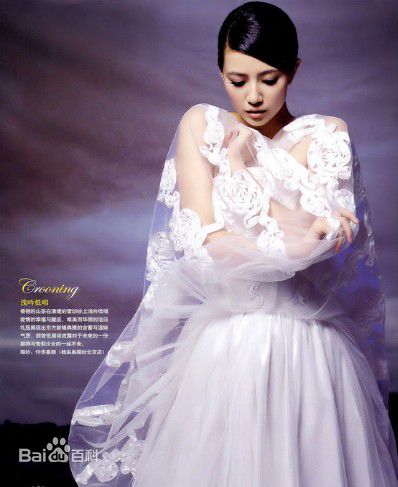 高圆圆(Gao Yuanyuan)婚纱照前后照片