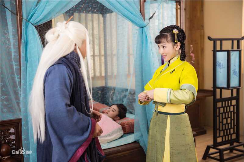 高清孙艺宁在《双世宠妃》镜心中的图集