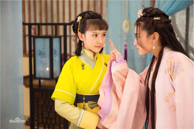 高清孙艺宁在《双世宠妃》镜心中的图集