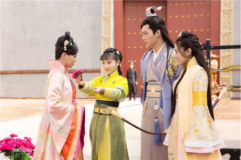 高清孙艺宁在《双世宠妃》镜心中的图集