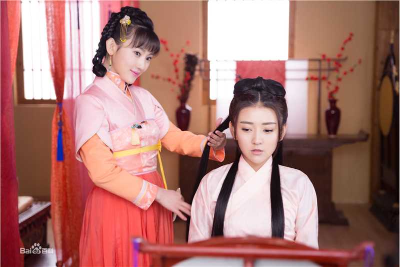 高清孙艺宁在《双世宠妃》镜心中的图集