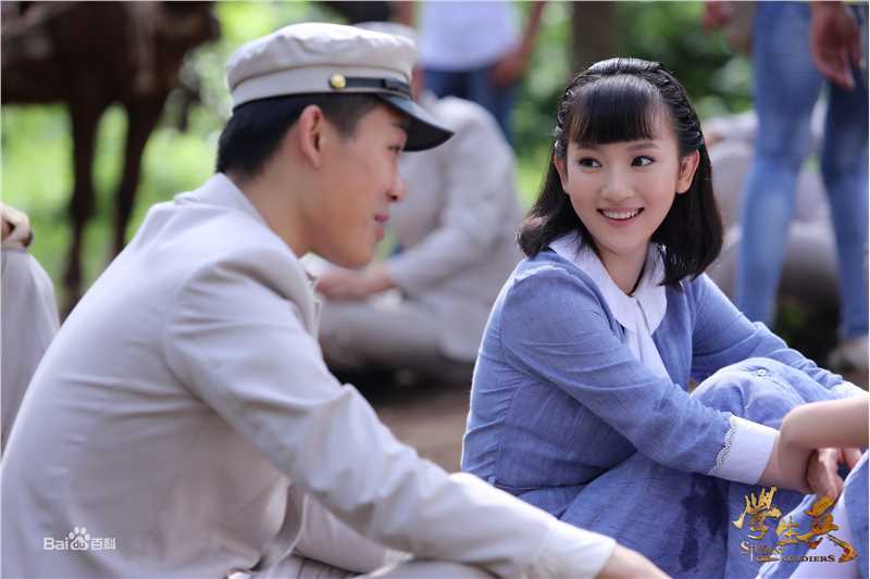 孙艺宁在《学生兵》许可一中的