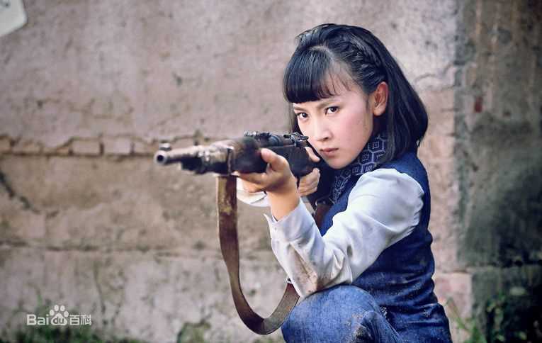 孙艺宁在《学生兵》许可一中的