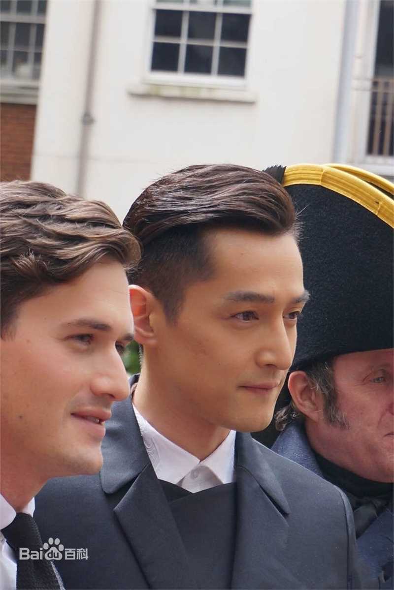 胡歌(Hugh)英国旅游局友好大使前后照片
