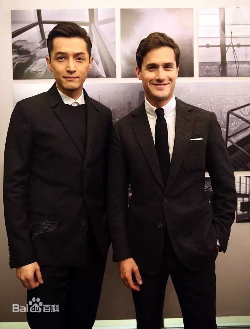 胡歌(Hugh)英国旅游局友好大使前后照片