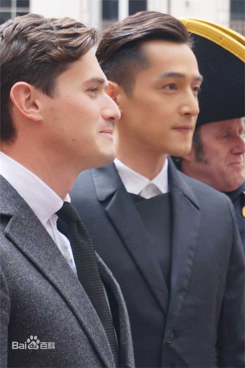 胡歌(Hugh)英国旅游局友好大使前后照片