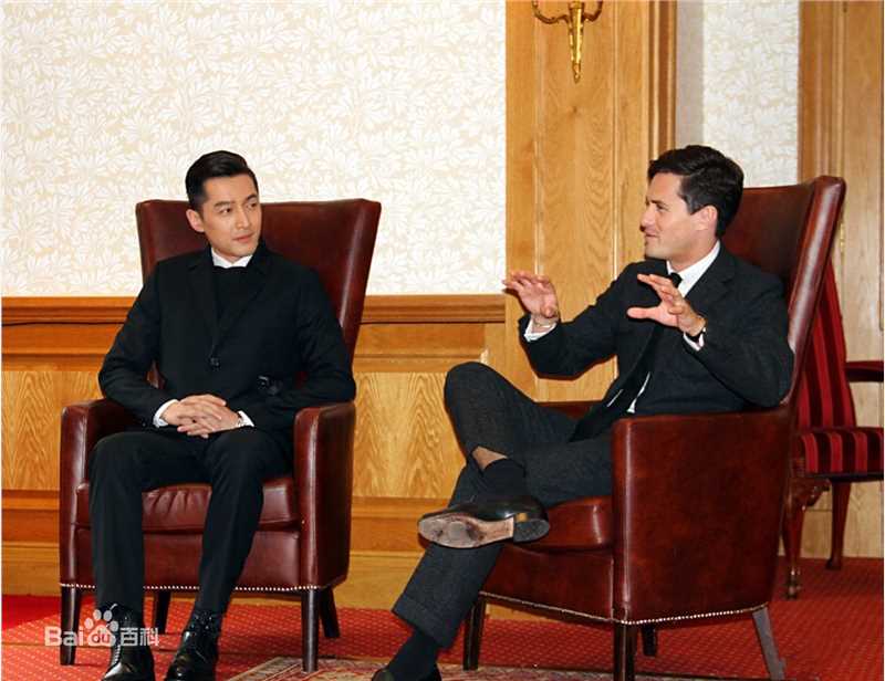 胡歌(Hugh)英国旅游局友好大使前后照片