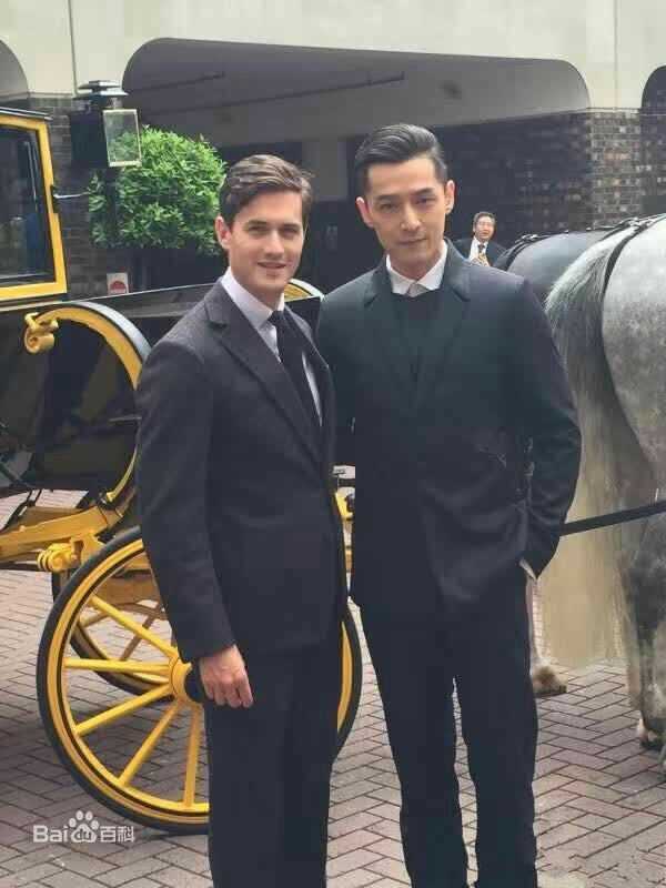 胡歌(Hugh)英国旅游局友好大使前后照片