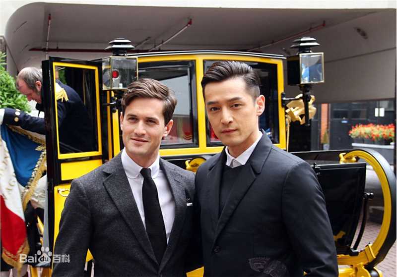 胡歌(Hugh)英国旅游局友好大使前后照片