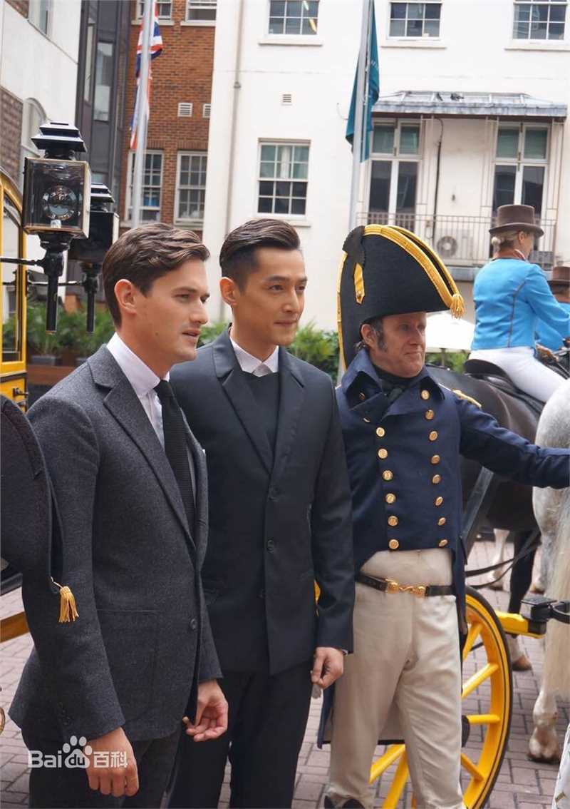 胡歌(Hugh)英国旅游局友好大使前后照片