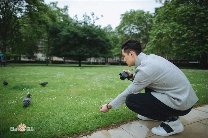 胡歌(Hugh)在伦敦素颜照相册