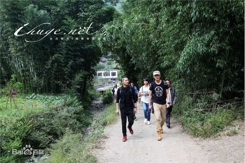 胡歌(Hugh)2013云南之行生活照