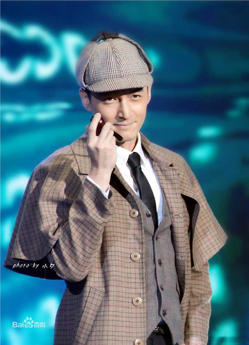 胡歌(Hugh)快乐大本营素颜照相册