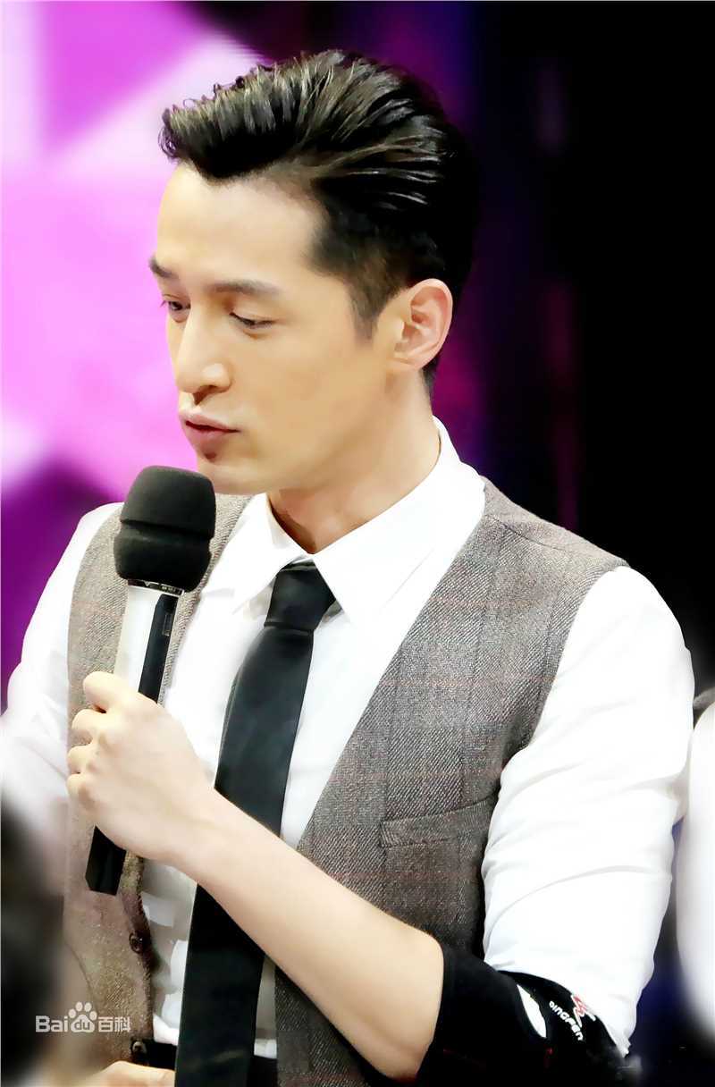 胡歌(Hugh)快乐大本营素颜照相册