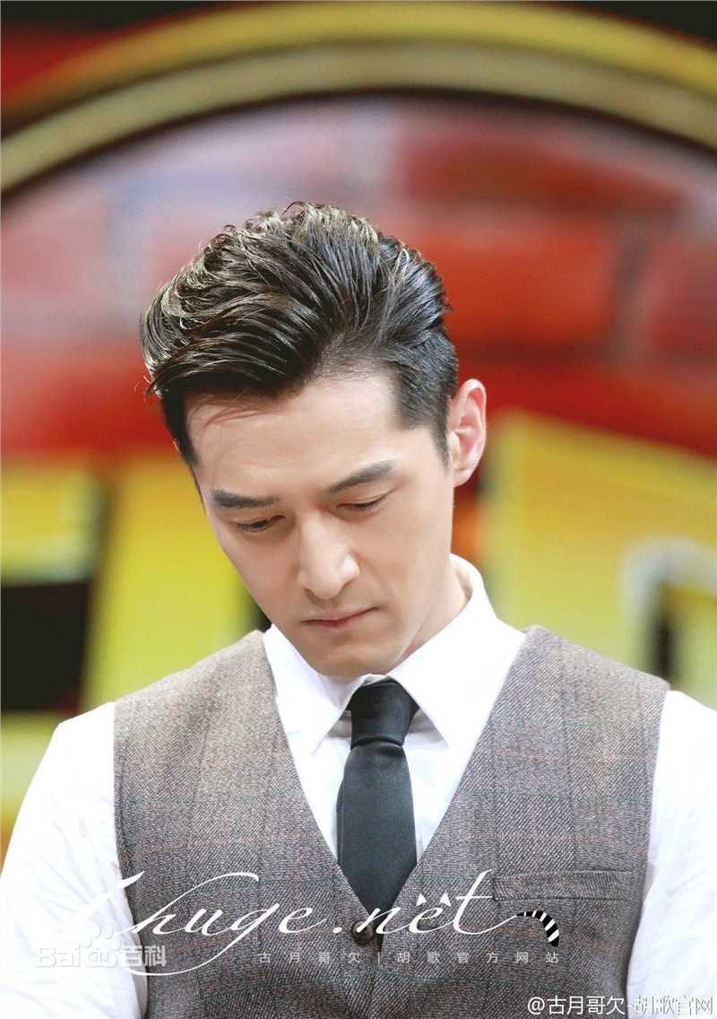 胡歌(Hugh)快乐大本营素颜照相册