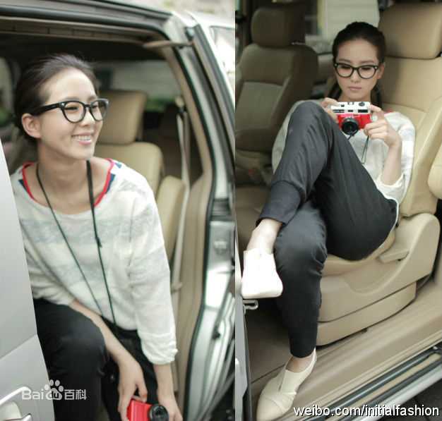 刘诗诗(Liu Shishi)时尚街拍图素颜照