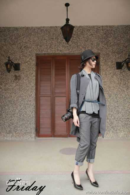 刘诗诗(Liu Shishi)时尚街拍图素颜照