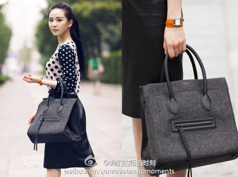 刘诗诗(Liu Shishi)时尚街拍图素颜照