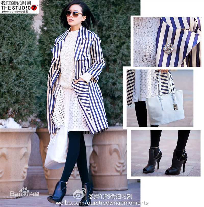 刘诗诗(Liu Shishi)时尚街拍图素颜照