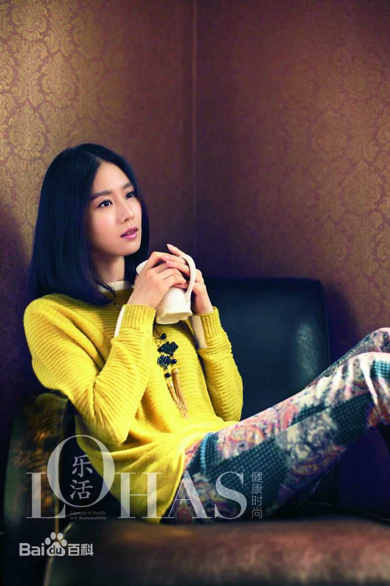 刘诗诗(Liu Shishi)时尚街拍图素颜照