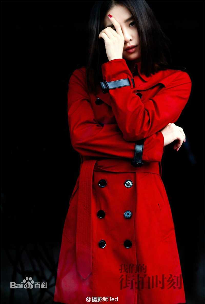 刘诗诗(Liu Shishi)时尚街拍图素颜照