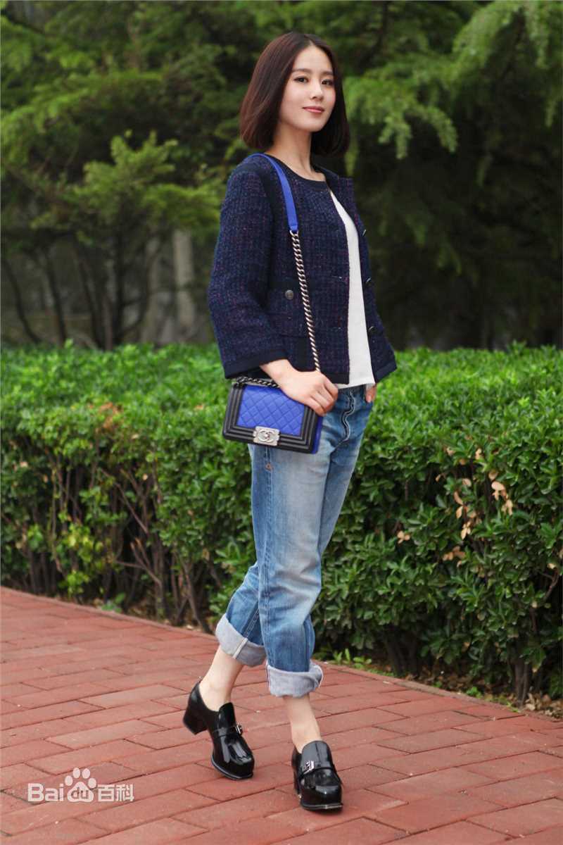 刘诗诗(Liu Shishi)时尚街拍图素颜照