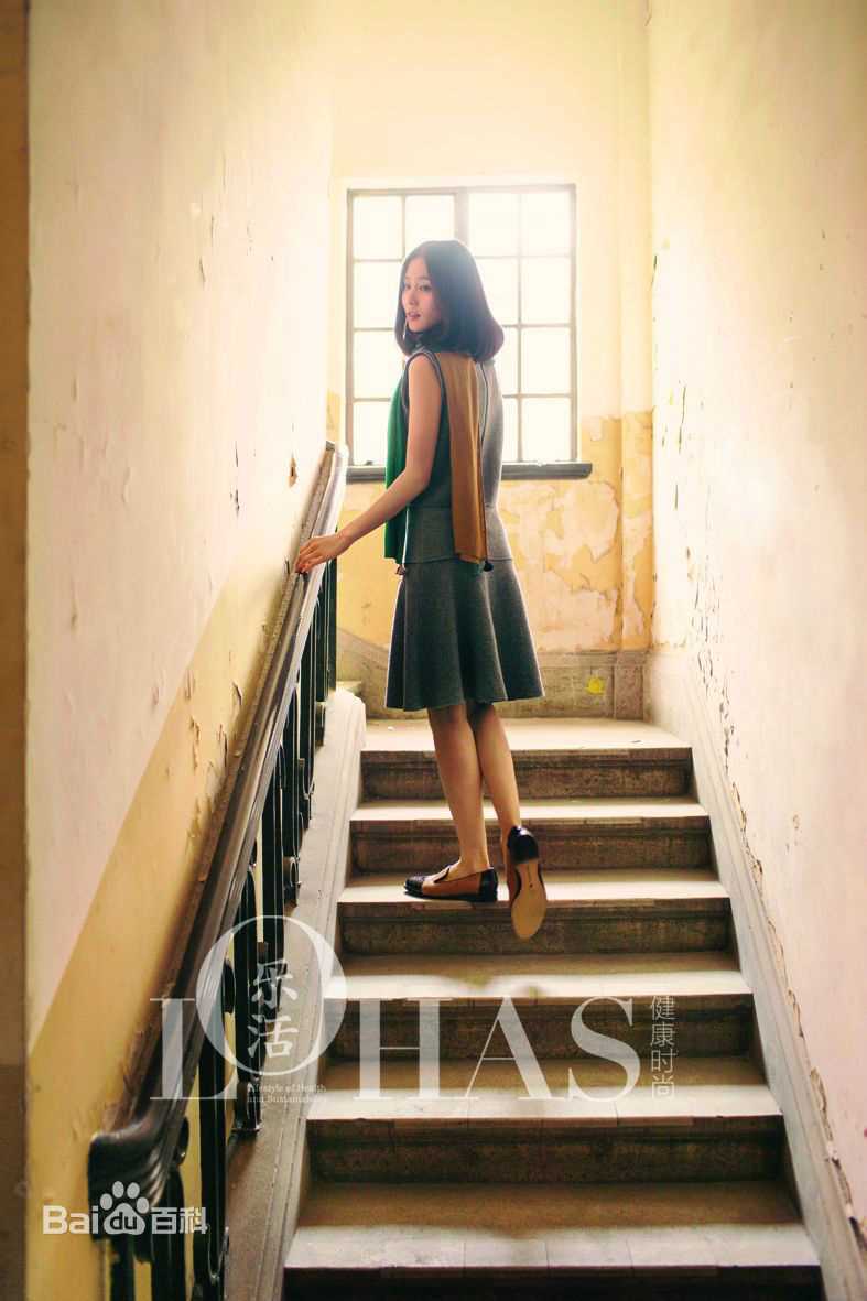 刘诗诗(Liu Shishi)时尚街拍图素颜照