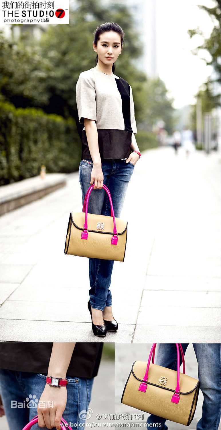 刘诗诗(Liu Shishi)时尚街拍图素颜照