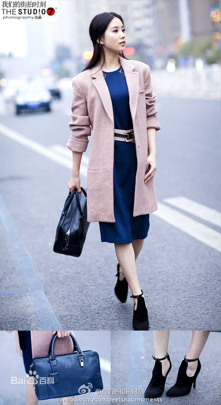 刘诗诗(Liu Shishi)时尚街拍图素颜照