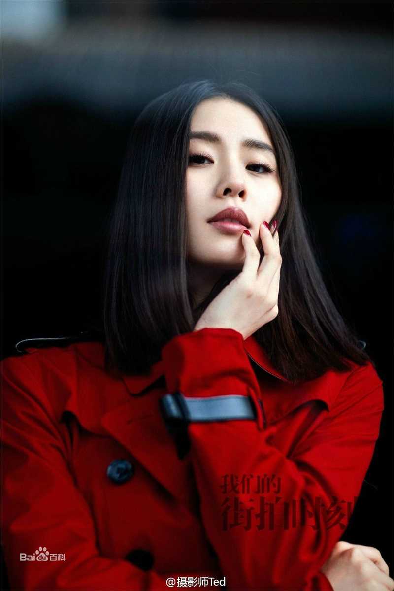 刘诗诗(Liu Shishi)时尚街拍图素颜照