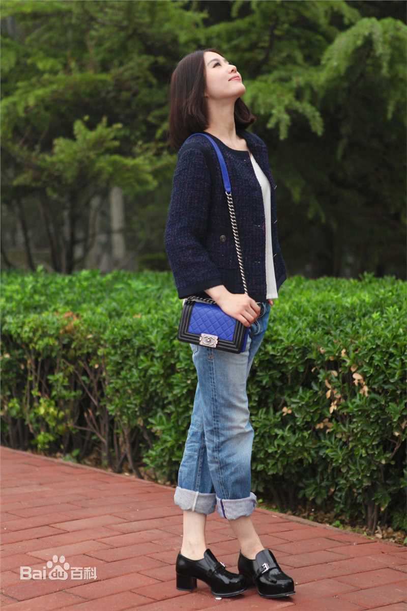 刘诗诗(Liu Shishi)时尚街拍图素颜照