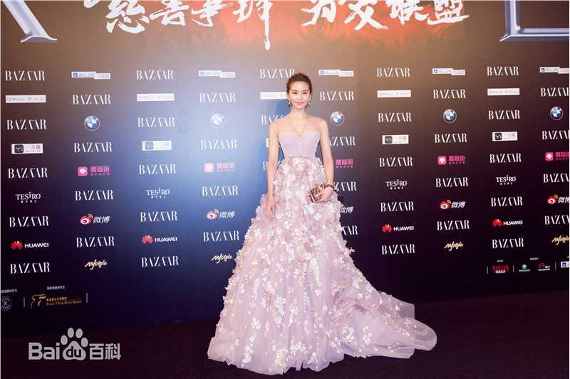 刘诗诗(Liu Shishi)BAZAAR明星慈善夜前后照片