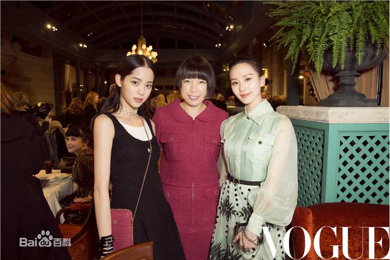 最优质刘诗诗(Liu Shishi)在《Vogue服饰与美容》中的相册