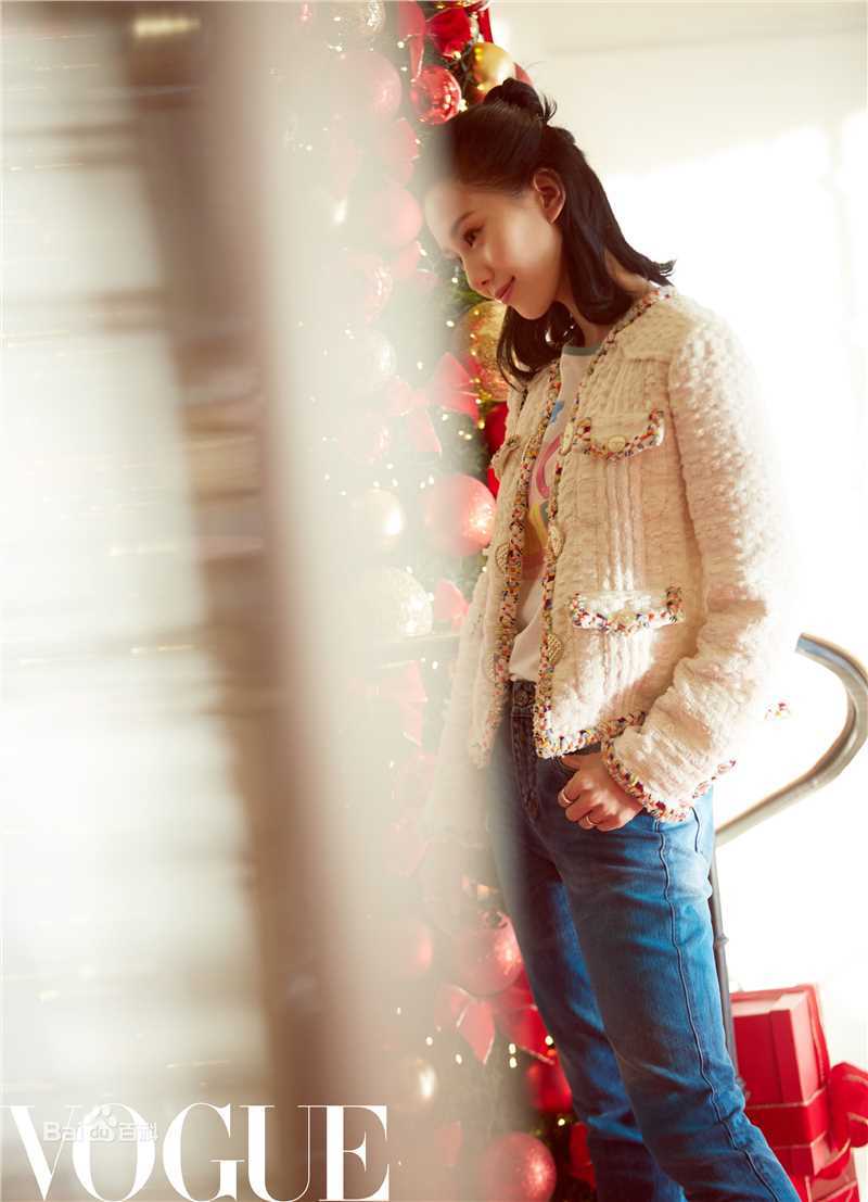 最优质刘诗诗(Liu Shishi)在《Vogue服饰与美容》中的相册