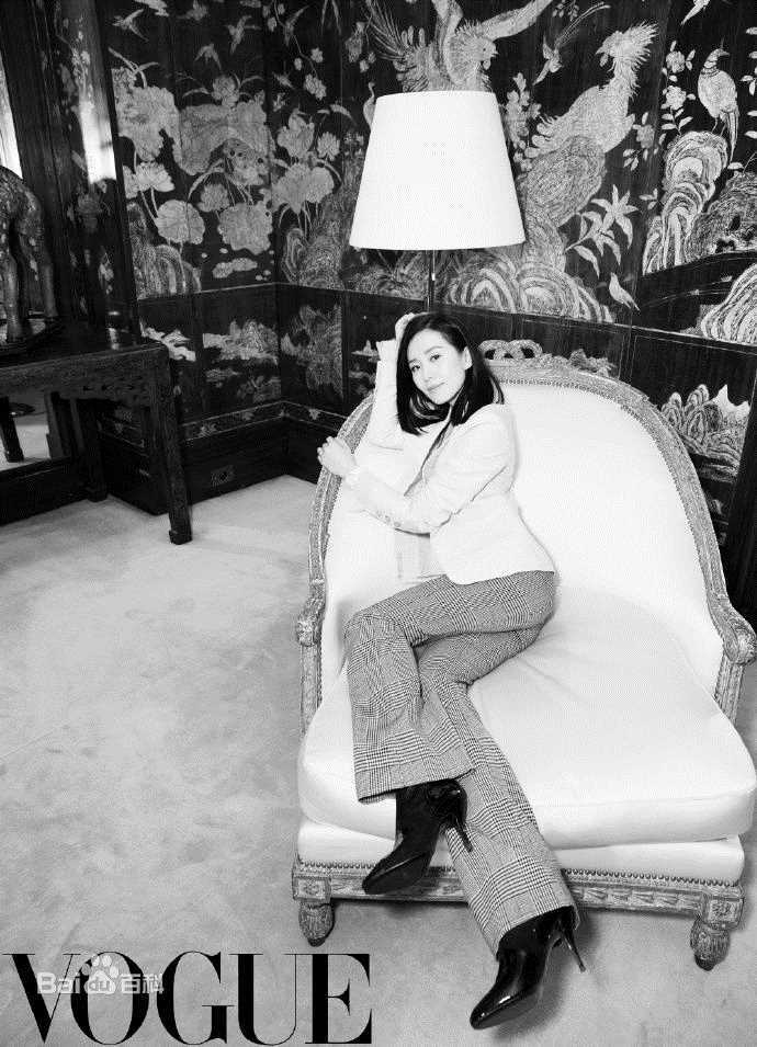 最优质刘诗诗(Liu Shishi)在《Vogue服饰与美容》中的相册